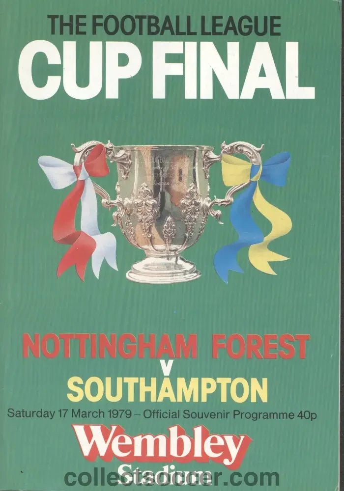1979 League Cup Final Fully Signed by Southampton - Collect Soccer