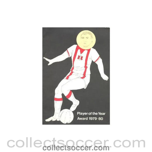 1979 - Player of the Year Award 1979-1980 multi-signed introduction