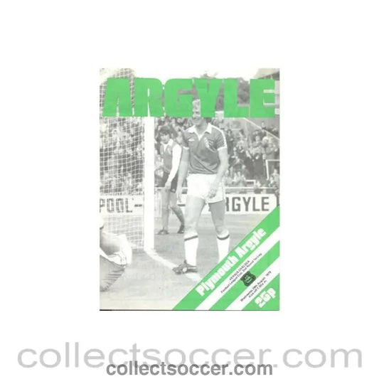 1979 - Plymouth Argyle v Chelsea Football programme 29/08/1979 League Cup - Collect Soccer