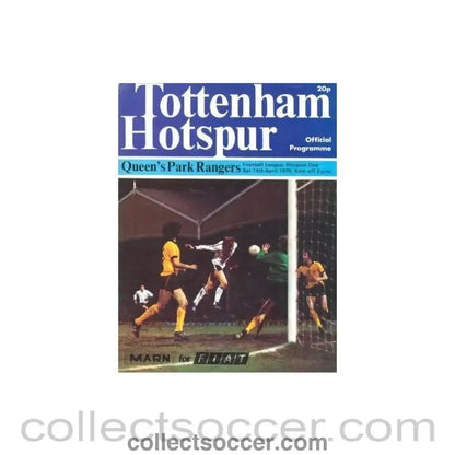 1979 - Tottenham Hotspur v Queen's Park Rangers official programme 14/04/1979 Football League - Collect Soccer