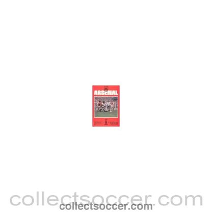 1980 - Arsenal v Gothenburg official programme 05/03/1980 European Cup Winners Cup Quarter - Final - Collect Soccer