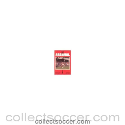 1980 - Arsenal v Leeds United official programme Season 12/01/1980 - Collect Soccer