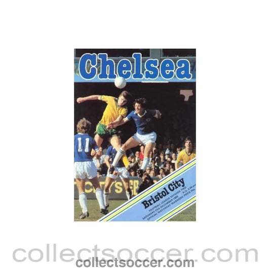 1980 - Chelsea v Bristol City official programme 27/12/1980