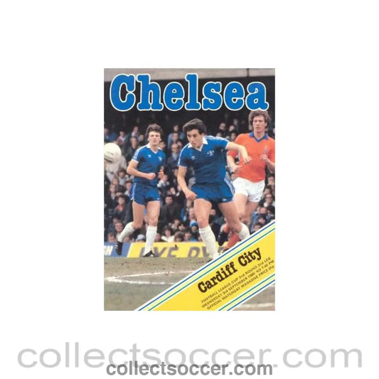 1980 - Chelsea v Cardiff City official programme 03/09/1980