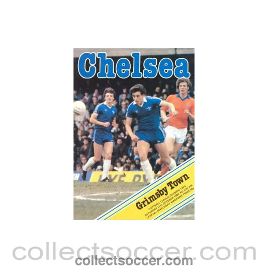 1980 - Chelsea v Grimsby Town official programme 11/10/1980