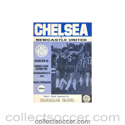 1980 - Chelsea v Newcastle United official programme 12/01/1980