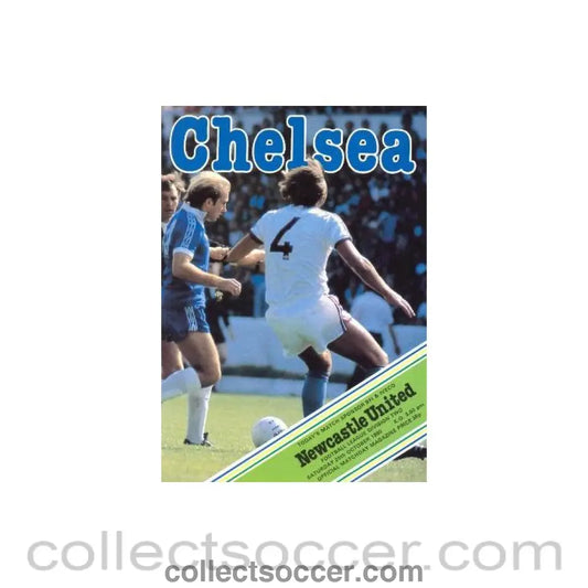 1980 - Chelsea v Newcastle United official programme 25/10/1980