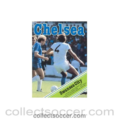 1980 - Chelsea v Swansea City official programme 06/12/1980 - Collect Soccer