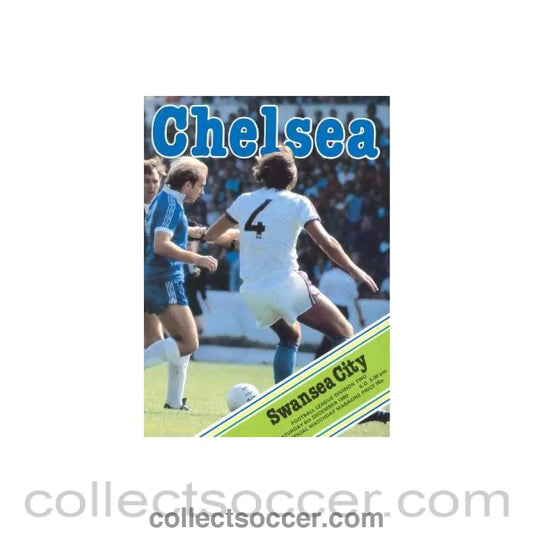 1980 - Chelsea v Swansea City official programme 06/12/1980