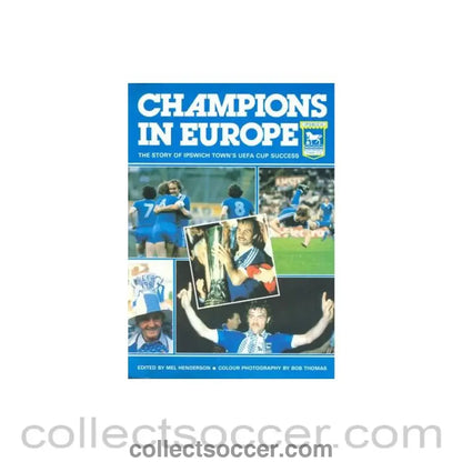 1980 - Ipswich - Champs In Europe Brochure 1980-1981