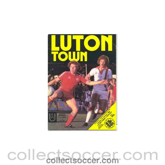 1980 - Luton Town v Chelsea football programme 01/01/1980