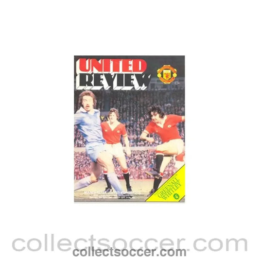 1980 - Manchester United v Liverpool official programme 05/04/1980 - Collect Soccer