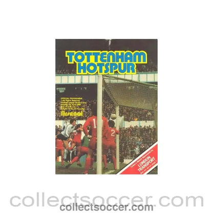 1980 - Tottenham Hotspur v Arsenal official programme 07/04/1980 Football League - Collect Soccer