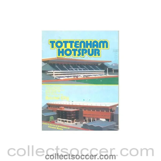 1980 - Tottenham Hotspur v Bristol City official programme 03/05/1980 Football League - Collect Soccer