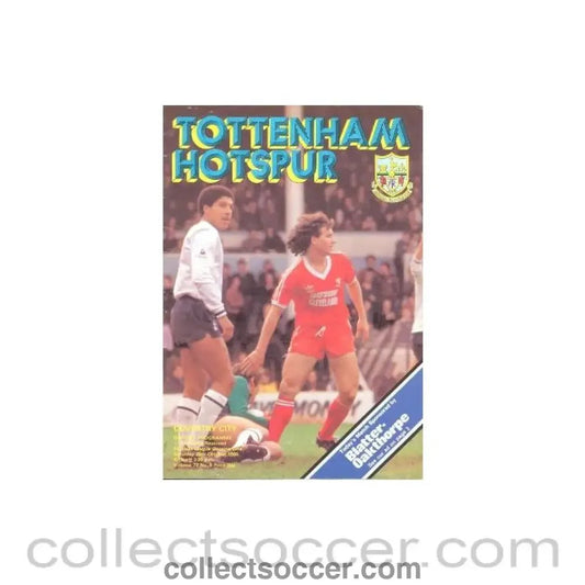 1980 - Tottenham Hotspur v Coventry City official programme 25/10/1980 Football League - Collect Soccer