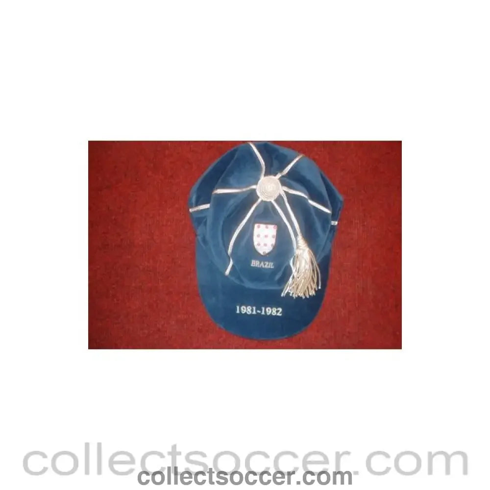 1981 England Players Cap awarded against Brazil