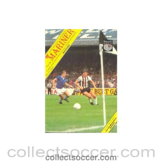 1981 - Grimsby Town v Watford official programme 24/11/1981 Football League - Collect Soccer
