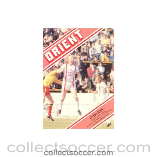 1981 - Leyton Orient vChelsea official programme 28/09/1981