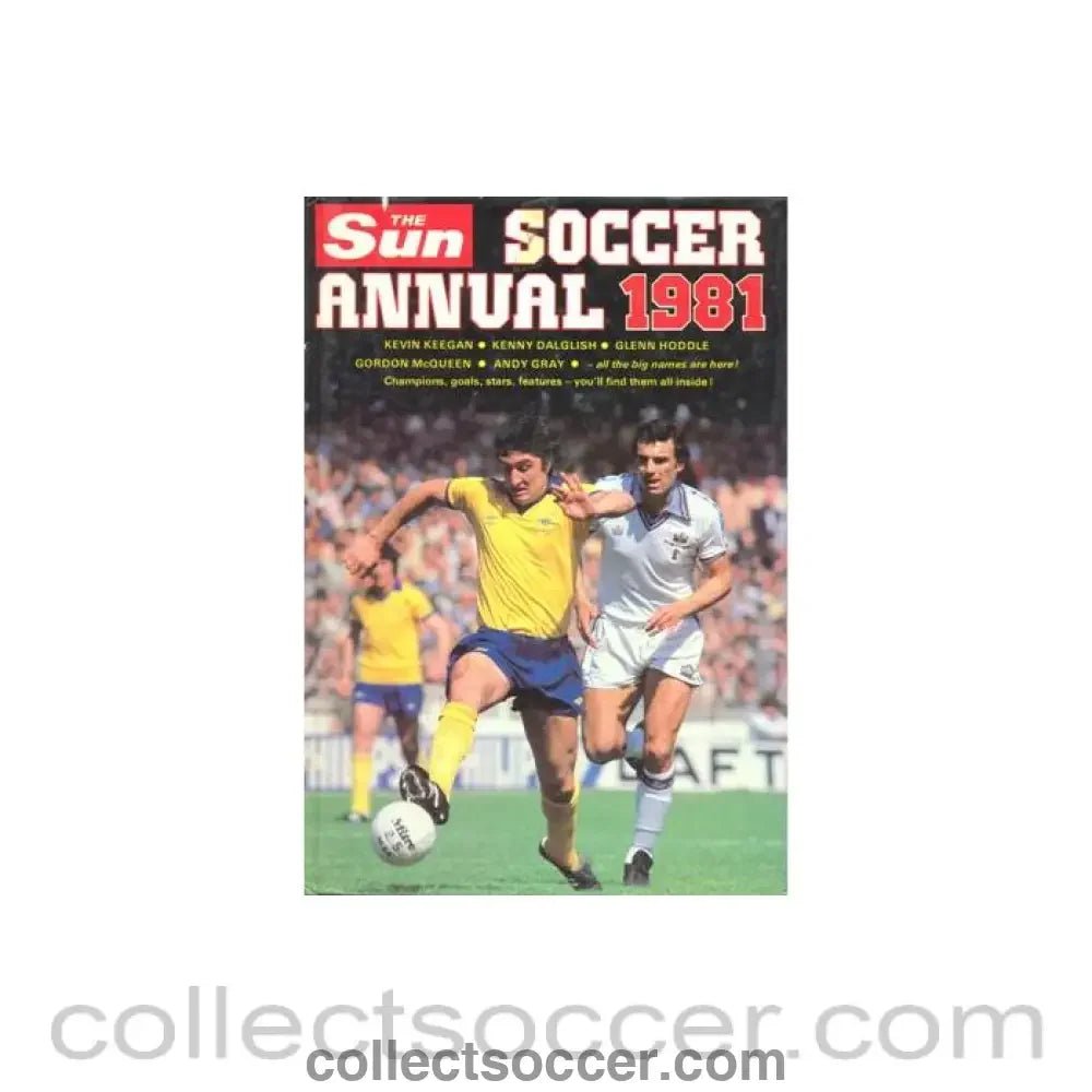 1981 - The Sun - Soccer Annual 1981 - Collect Soccer
