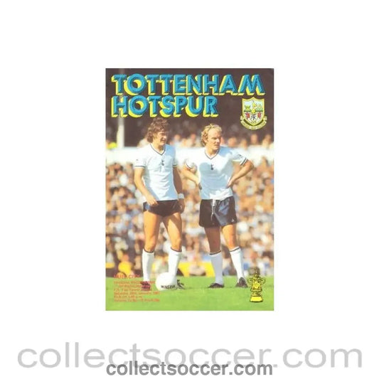 1981 - Tottenham Hotspur v Hull City official programme 24/01/1981 F.A. Cup - Collect Soccer