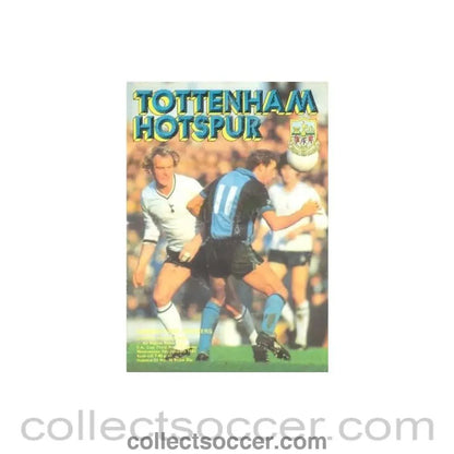 1981 - Tottenham Hotspur v Queen's Park Rangers official programme 07/01/1981 F.A. Cup - Collect Soccer