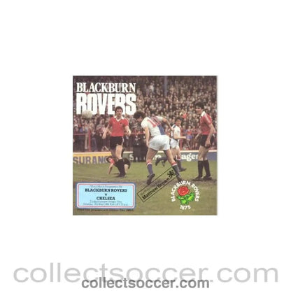 1982 - Blackburn Rovers vChelsea official programme 15/05/1982 - Collect Soccer