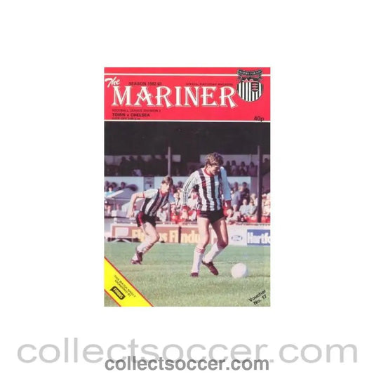 1982 - Grimsby Town vChelsea official programme 1982 - 83 - Collect Soccer
