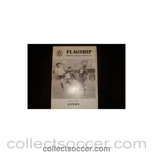 1982 - Marine v Bodo Grand official programme 01/04/1982, Semi-Professional International - Collect Soccer