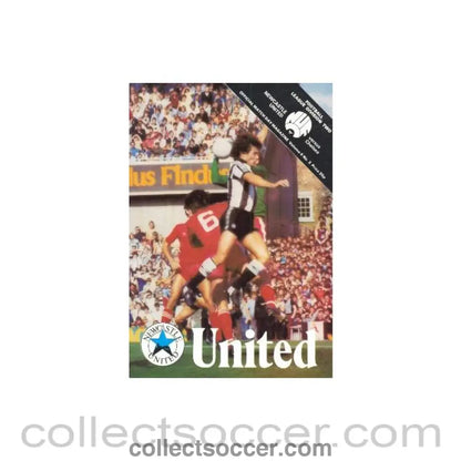 1982 - Newcastle United vChelsea official programme 1982-83