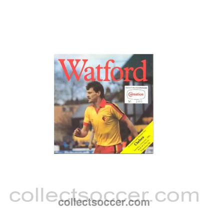 1982 - Watford vChelsea official programme 06/02/1982