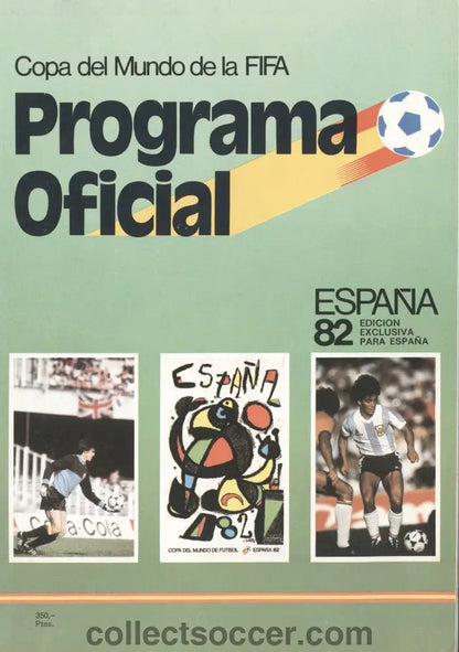 1982 World Cup Final Tournament Programme - Spanish Edition - Collect Soccer