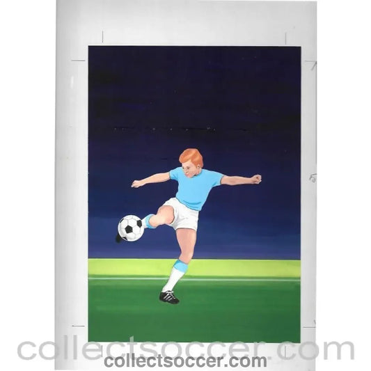 1982 - World Cup 1982 Original Artwork for Match Box Labels. No 1 of 10 - Collect Soccer