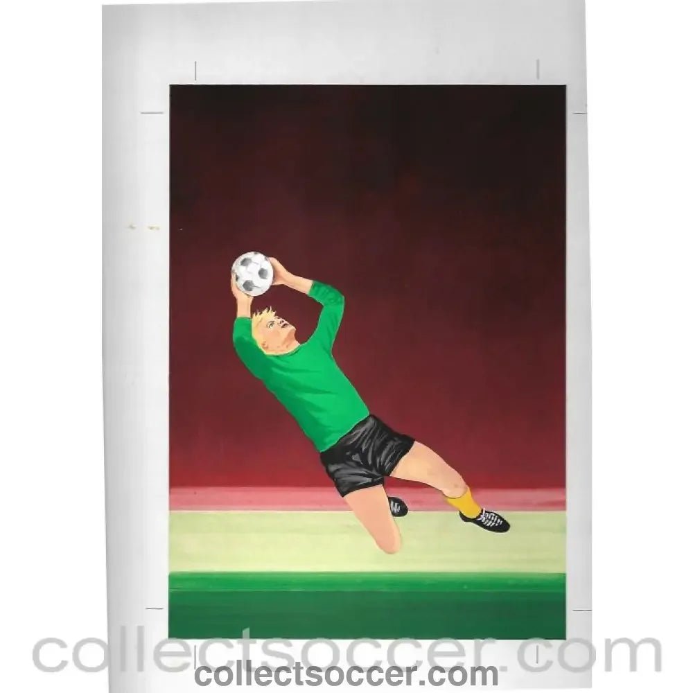 1982 - World Cup 1982 Original Artwork for Match Box Labels. No 8 of 10. - Collect Soccer