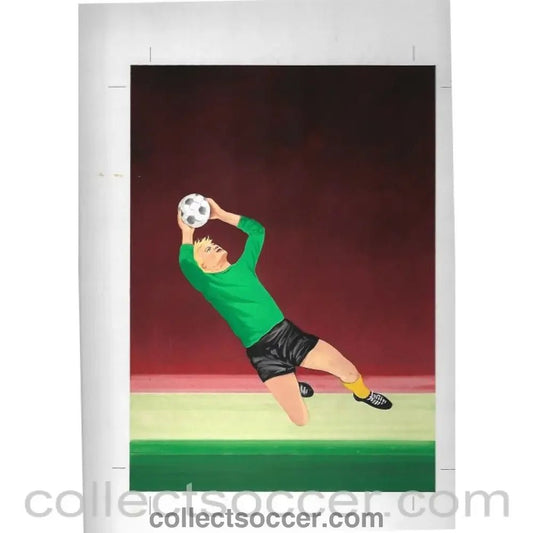 1982 - World Cup 1982 Original Artwork for Match Box Labels. No 8 of 10. - Collect Soccer