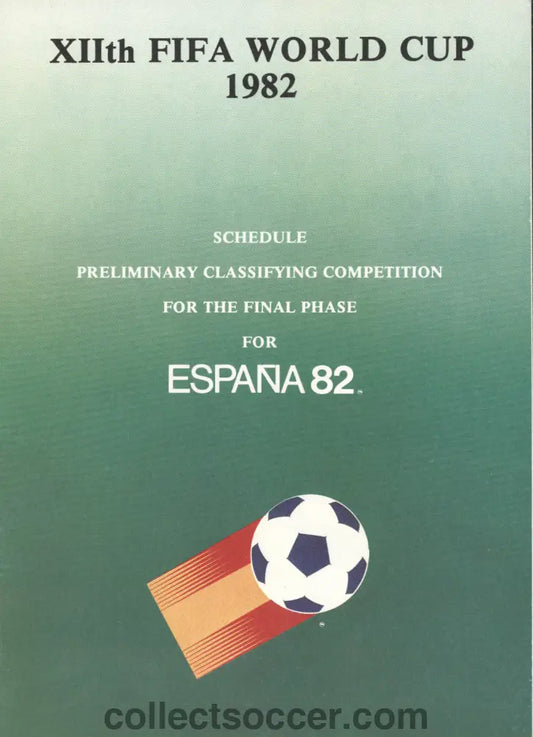 1982 World Cup Very Rare Fifa Games Schedule