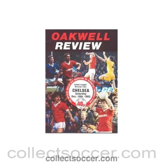 1983 - Barnsley vChelsea official programme 10/12/1983 - Collect Soccer