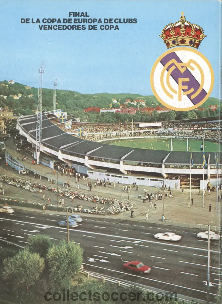 1983 Cup Winners Cup Final Spanish Official Programme Aberdeen v Real Madrid