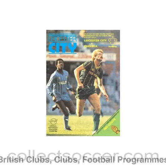 1983 - Leicester City vChelsea official programme 05/10/1983