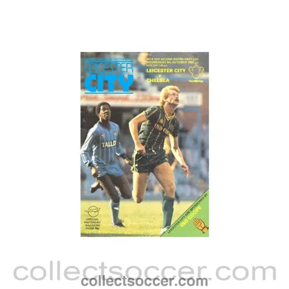 1983 - Leicester City vChelsea official programme 05/10/1983 reduced price