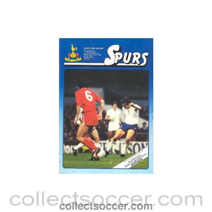 1983 - Tottenham Hotspur v Queen's Park Rangers official programme 26/11/1983 Canon League - Collect Soccer