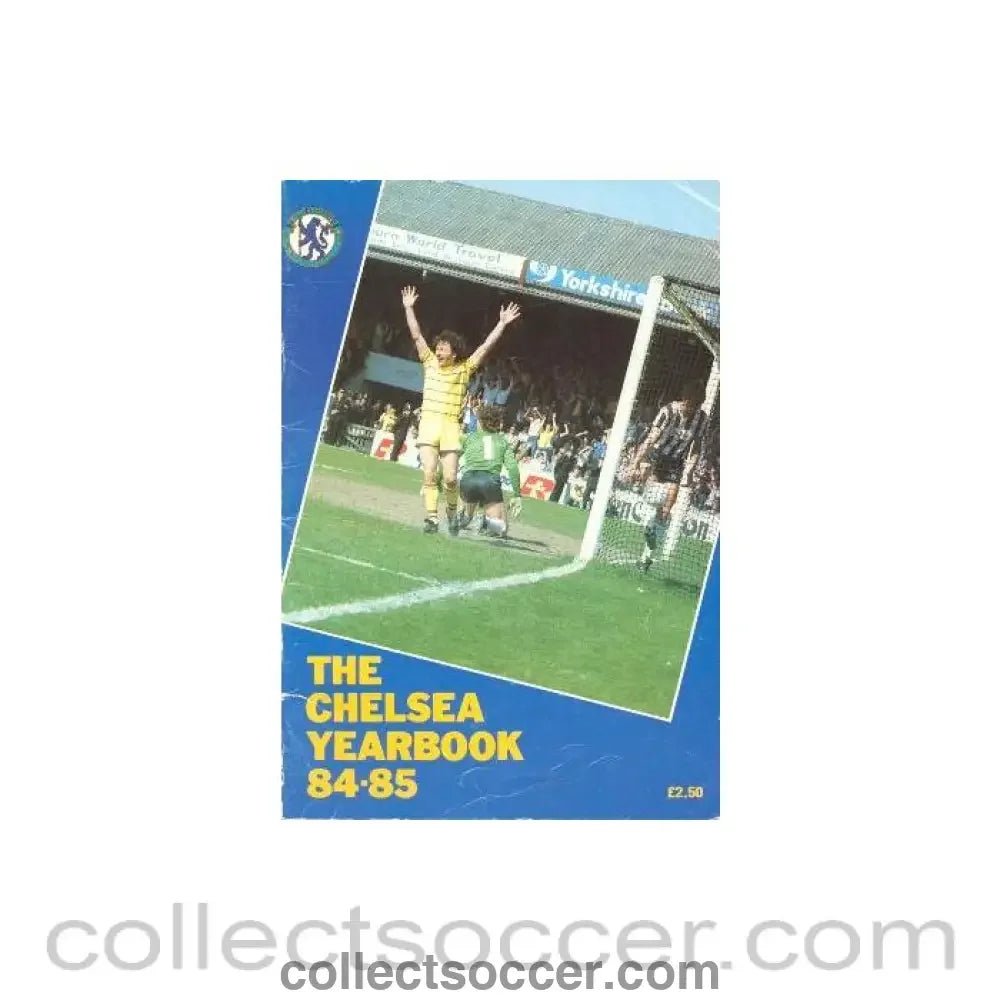 1984 - 1985 Chelsea Official Yearbook - Collect Soccer