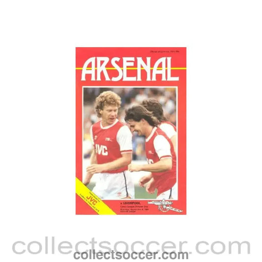 1984 - Arsenal v Liverpool official programme 08/09/1984 Canon League