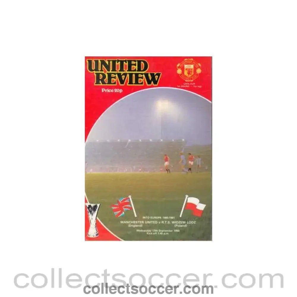 1984 Cup Winners Cup Semi - Final Manchester United v Juventus Cup Winers Cup Semi Final - Collect Soccer