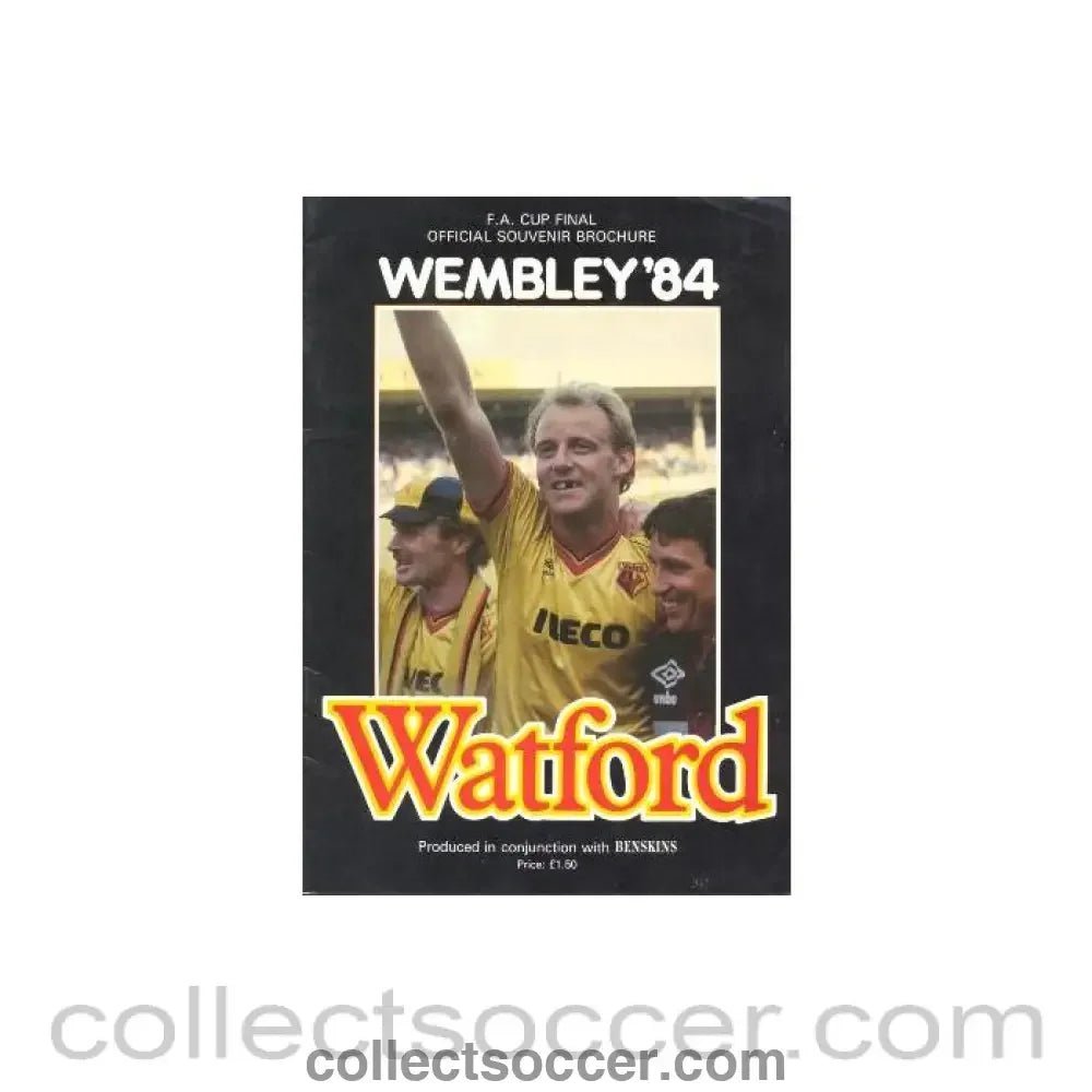 1984 FA Cup Final Brochure - Collect Soccer