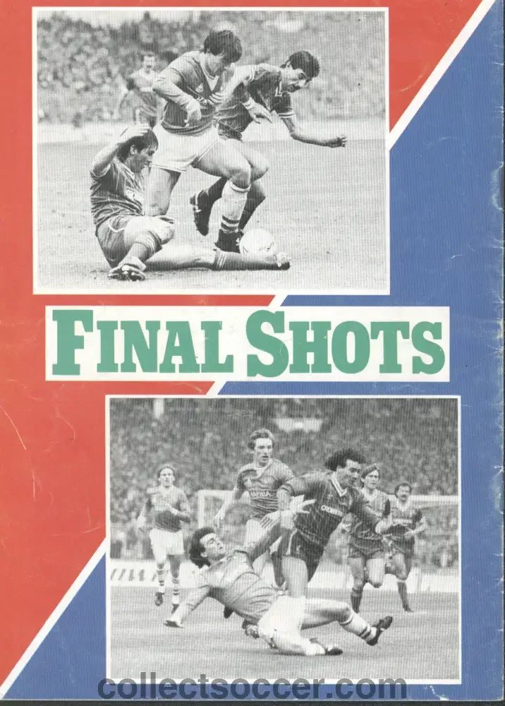 1984 Milk Cup Final Replay Programme Everton v Liverpool - Collect Soccer