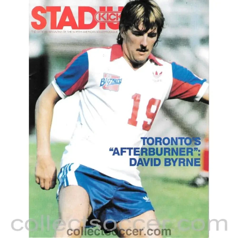 1984 - Minnesota Strikers v Glasgow Rangers 13/6/1984 Rare Programme - Collect Soccer