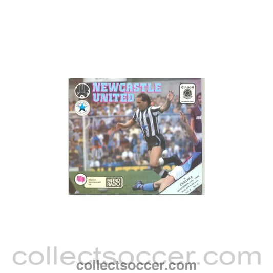 1984 - Newcastle United v Chelsea official programme 10/11/1984