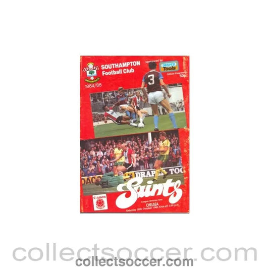 1984 - Southampton v Chelsea official programme 20/10/1984 - Collect Soccer