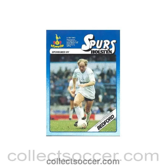 1984 - Tottenham Hotspur v Luton Town official programme 14/04/1984 Canon League - Collect Soccer