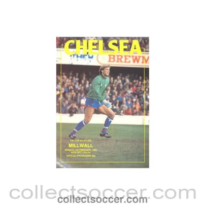 1985 - Chelsea v Millwall official programme 04/02/1985 - Collect Soccer